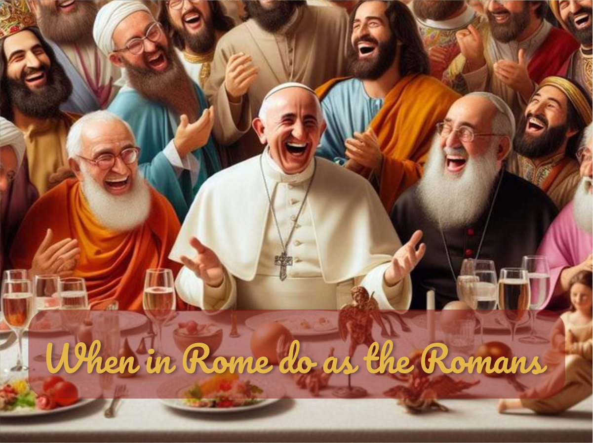When in Rome Do as the Romans Do
