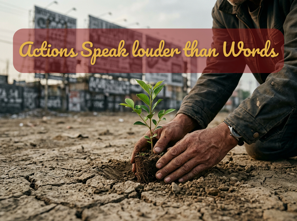 Actions Speak Louder Than Words