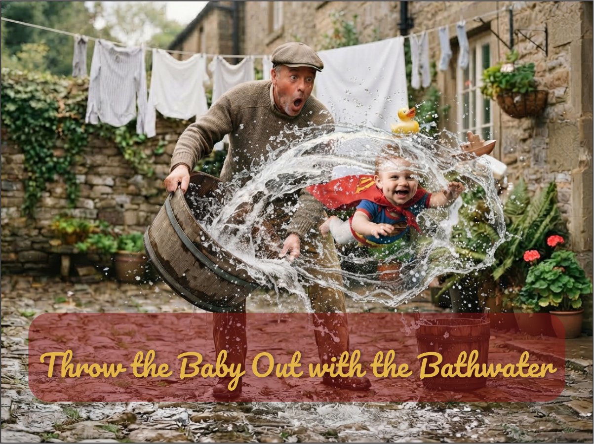 Throw the Baby Out with the Bathwater