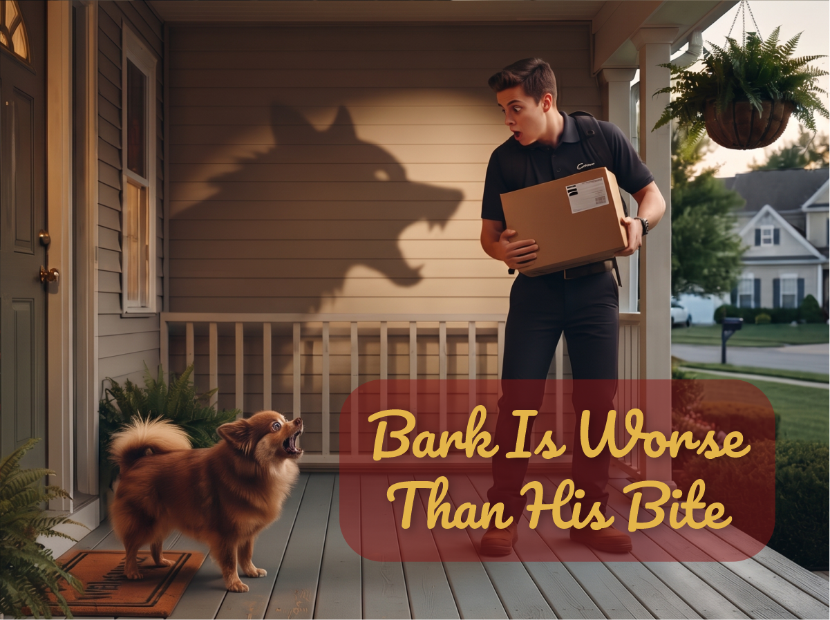 His Bark Is Worse Than His Bite