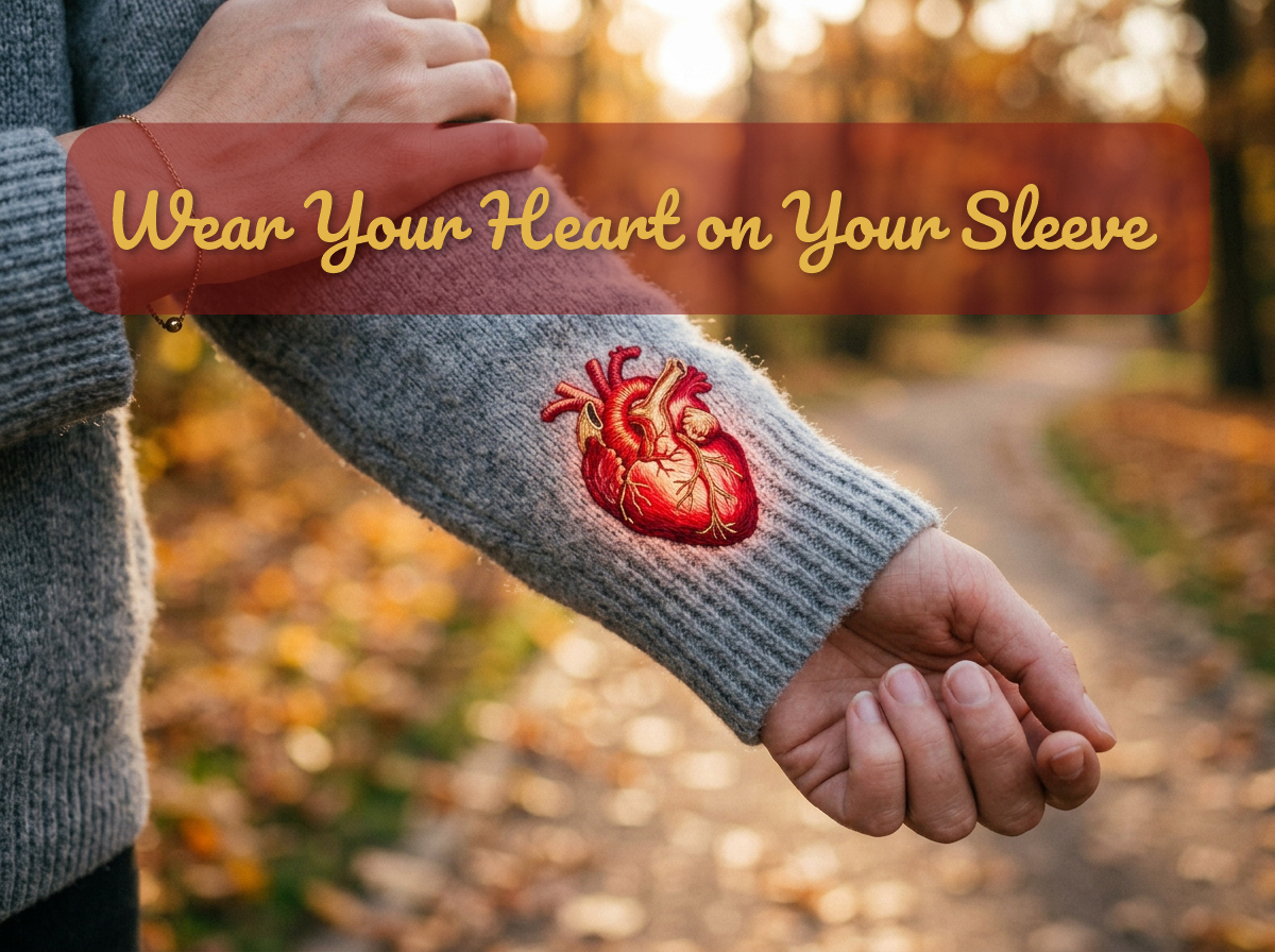 Wear Your Heart on Your Sleeve