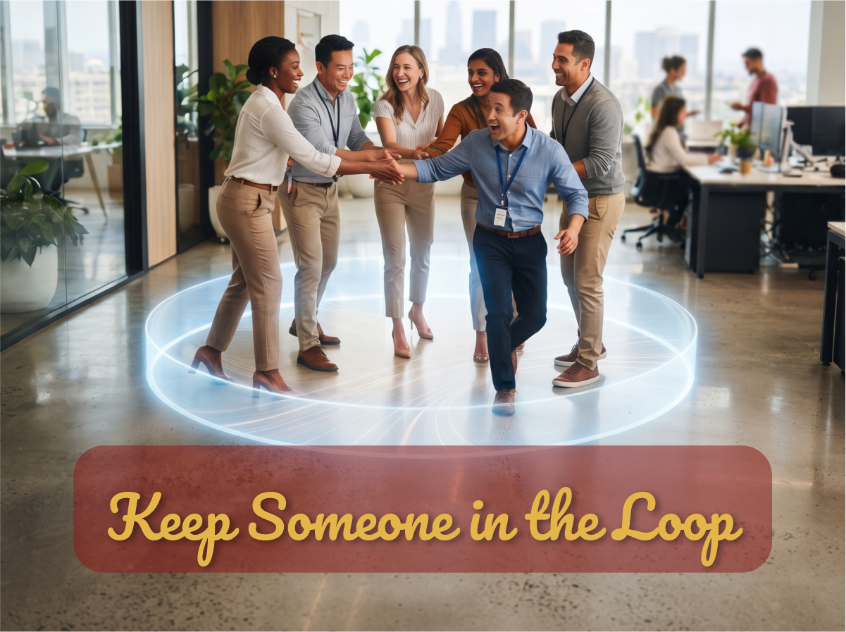 Keep Someone in the Loop