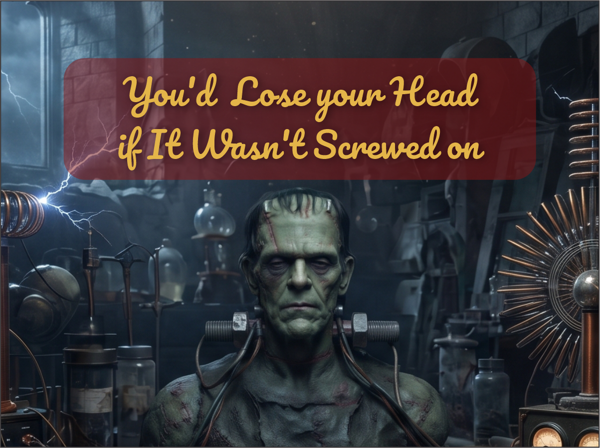You’d Lose Your Head If It Wasn’t Screwed On
