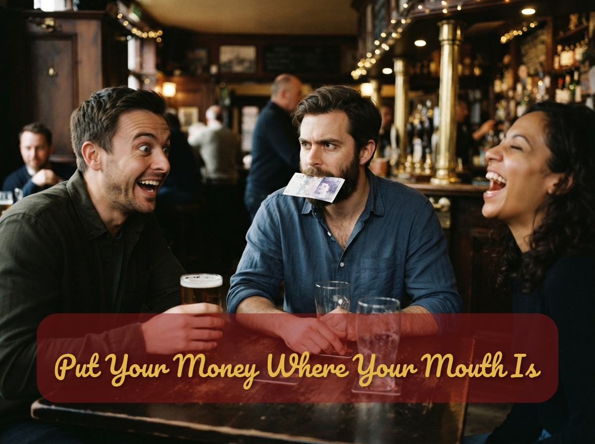 Put Your Money Where Your Mouth Is