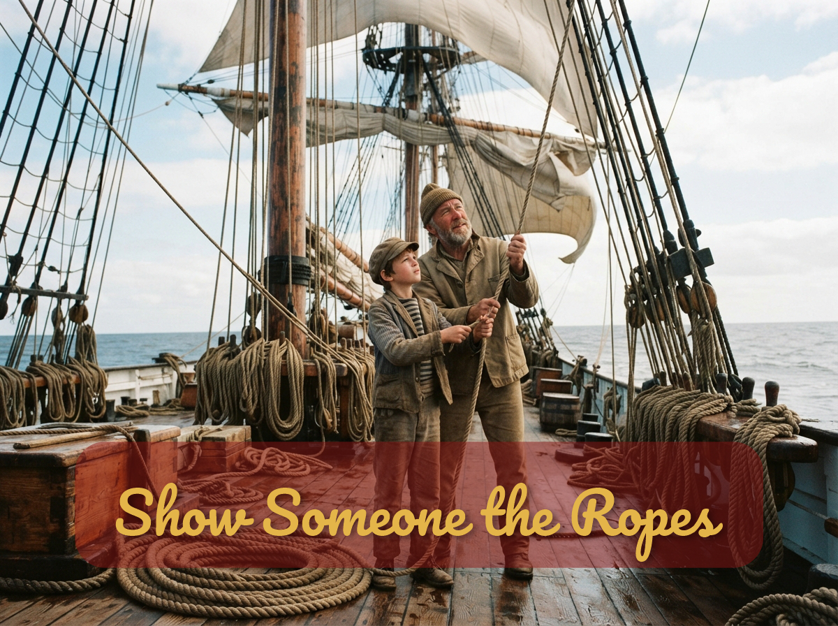 Show Someone the Ropes