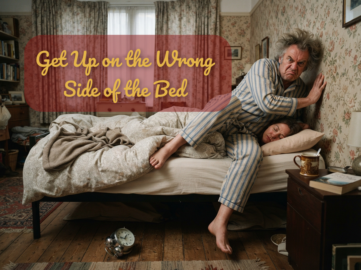 Get Up on the Wrong Side of the Bed