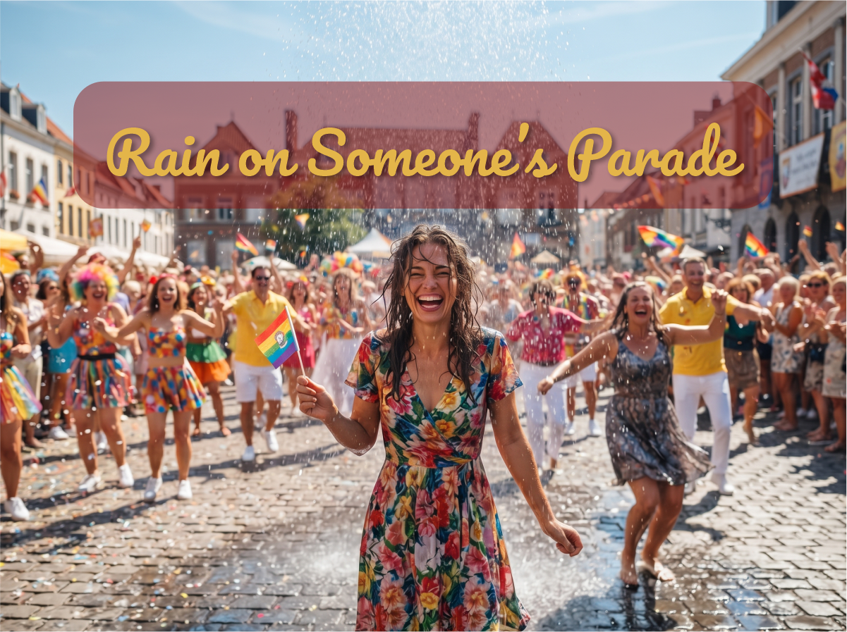 Rain on Someone’s Parade